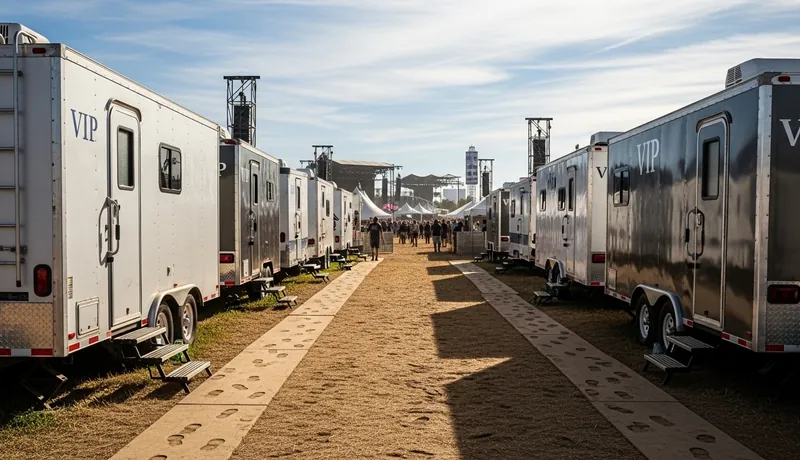 VIP trailer rental in Dallas-Fort Worth, TX